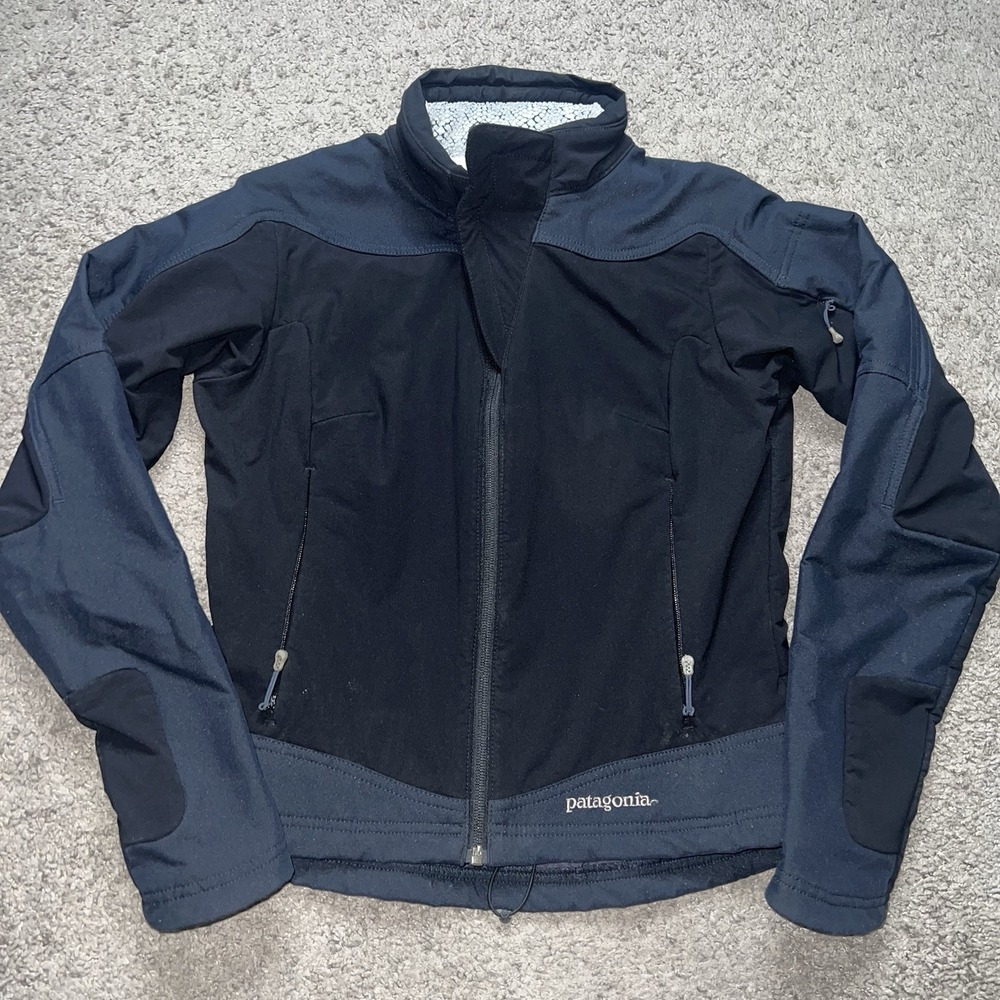 Patagonia Vintage Regulator Fleece Softshell Jacket sz Small